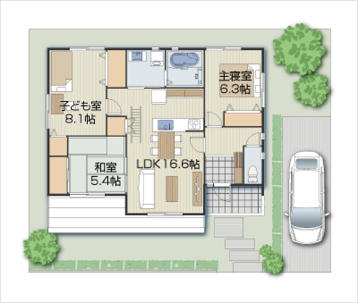 平屋の魅力 豊橋 豊川の建設会社は中央建設