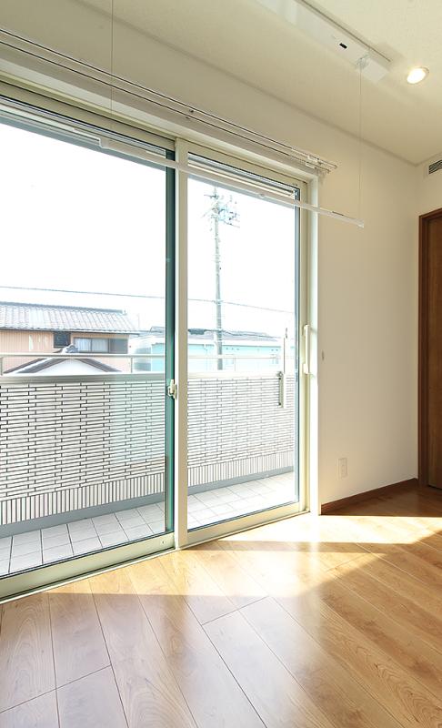 雨の日も安心の物干しスペース。