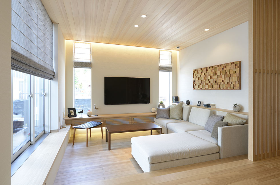 和モダンな二世帯住宅