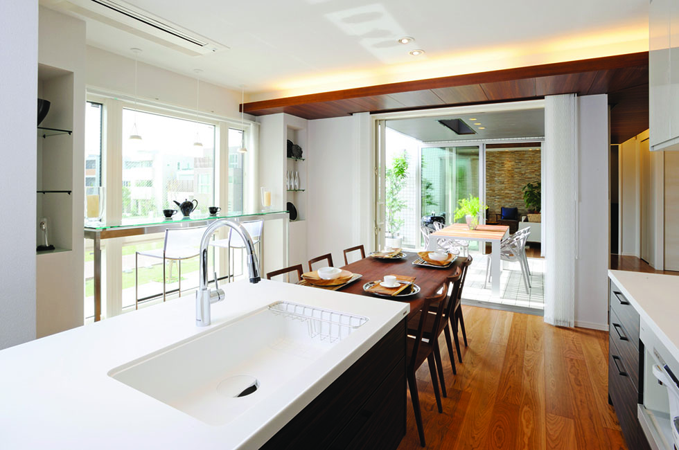 街並みに馴染む上質な家