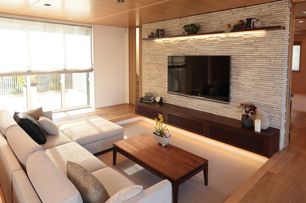 大家族が楽しく集い、心地よく過ごせる二世帯住宅