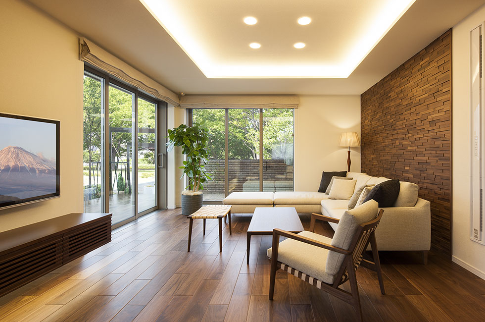 住まい心地の良い生活空間分離型二世帯住宅