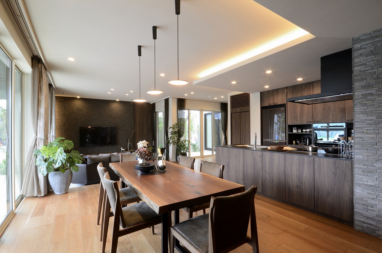 ゆったり過ごす、寛ぎの住宅