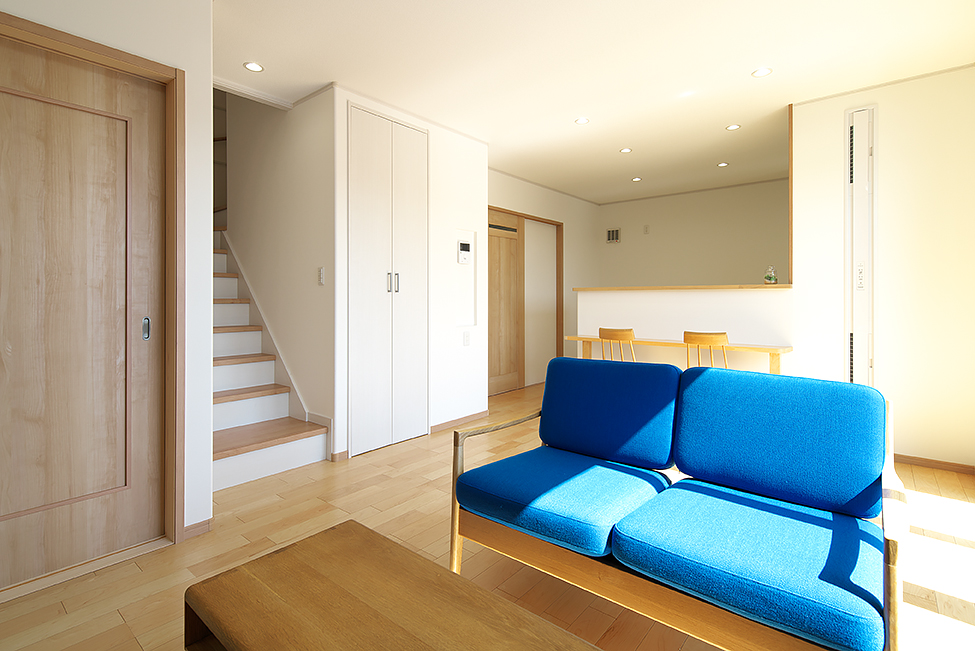 キレイに暮らす、大収納の家